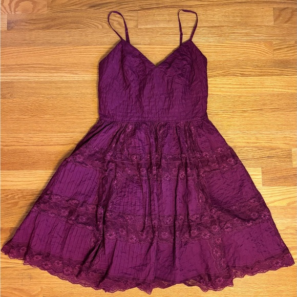 Vintage Betsey Johnson Purple Dress - Picture 2 of 6
